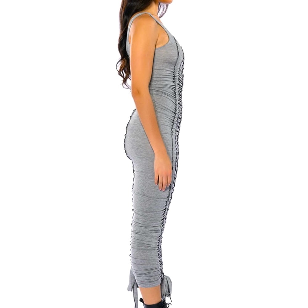 AKIRA Take Me Away Cinched Maxi Dress - Picture 5 of 8